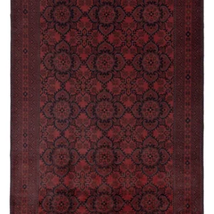 Afghanske tepper - Kunduz - 301 x 202 cm - rød