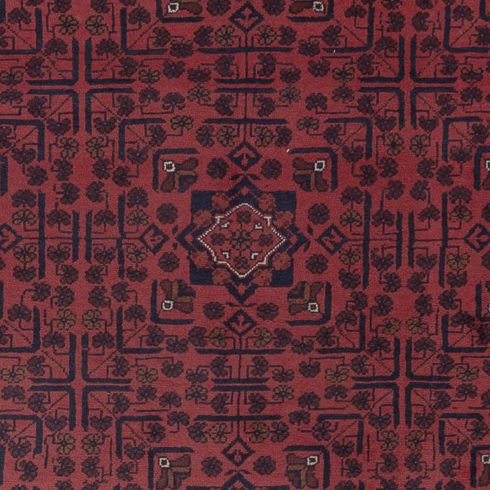 Afghanske tepper - Kunduz - 304 x 200 cm - mørk rød