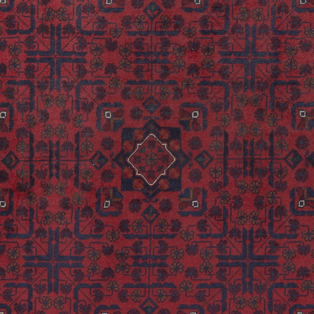 Afghanske tepper - Kunduz - 307 x 197 cm - mørk rød