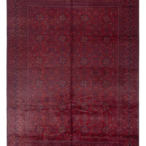 Afghanske tepper - Kunduz - 330 x 244 cm - rød