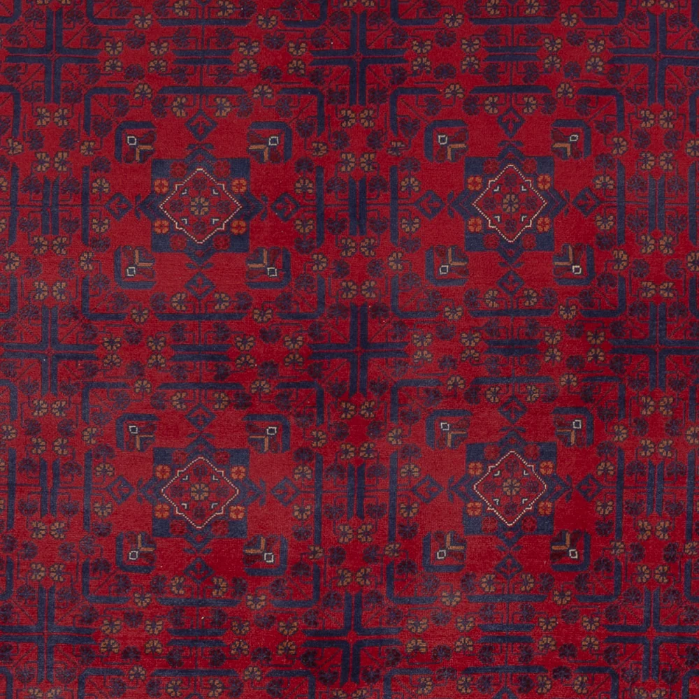 Afghanske tepper - Kunduz - 338 x 252 cm - rød