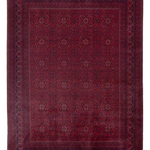 Afghanske tepper - Kunduz - 340 x 254 cm - rød