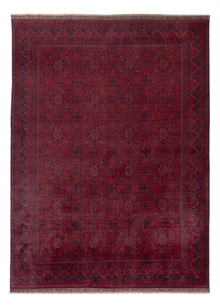 Afghanske tepper - Kunduz - 342 x 248 cm - rød