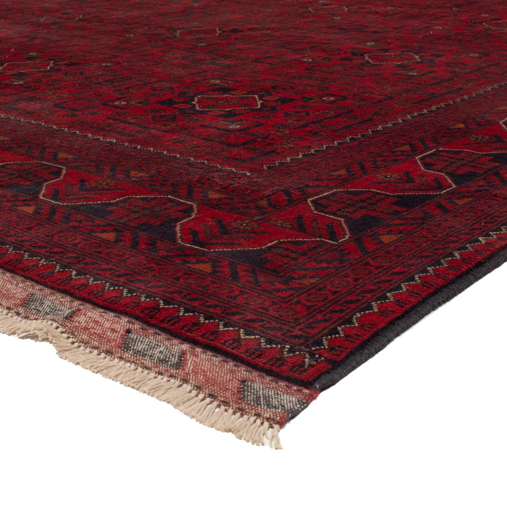 Afghanske tepper - Kunduz - 342 x 248 cm - rød