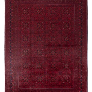 Afghanske tepper - Kunduz - 342 x 250 cm - rød