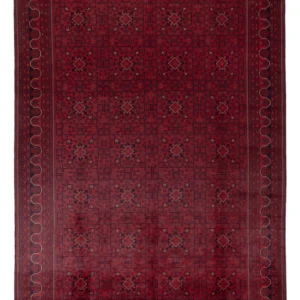 Afghanske tepper - Kunduz - 345 x 244 cm - rød