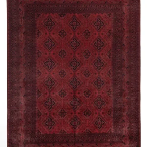 Afghanske tepper - Kunduz - 345 x 251 cm - rød