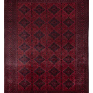Afghanske tepper - Kunduz - 346 x 249 cm - rød