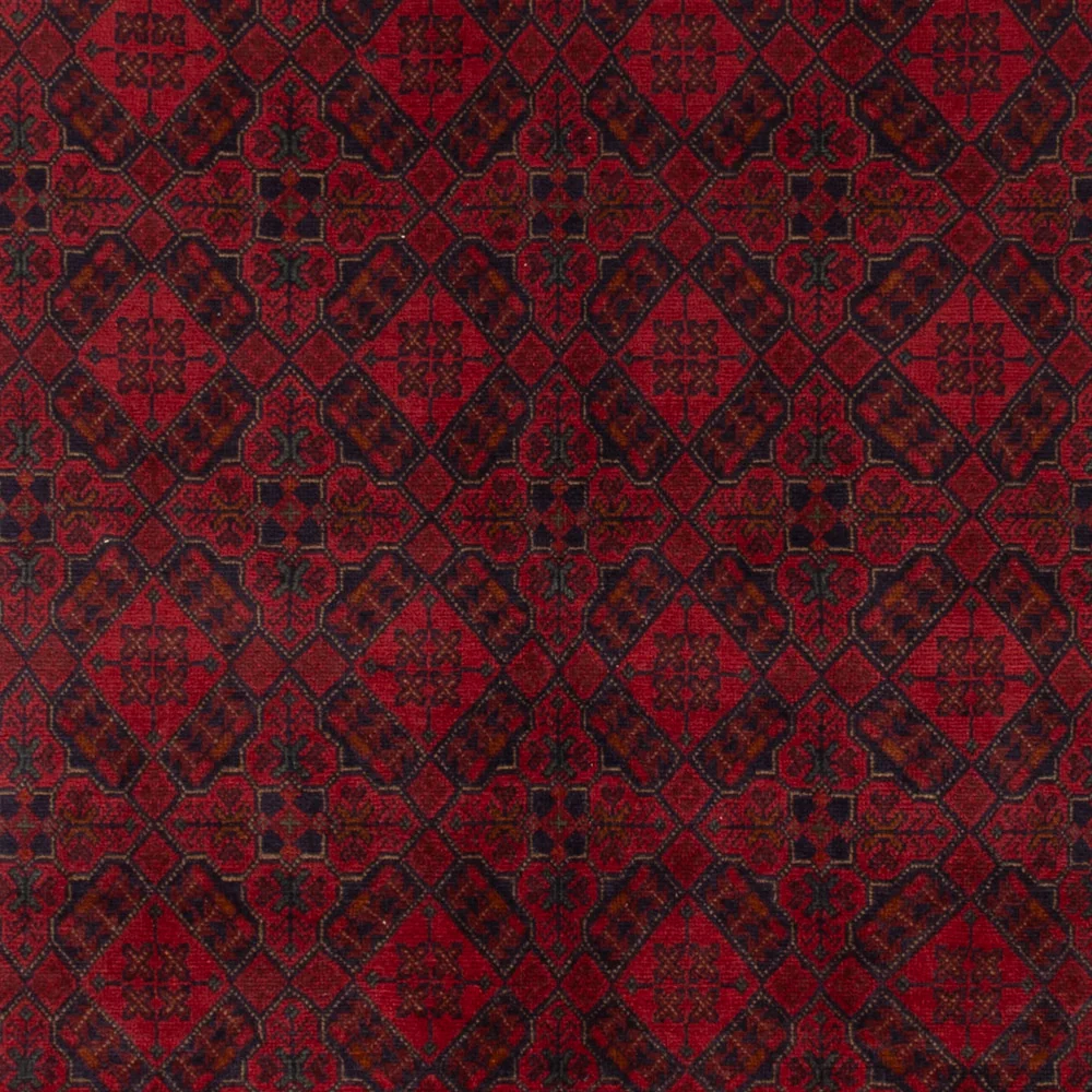 Afghanske tepper - Kunduz - 346 x 250 cm - rød