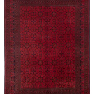 Afghanske tepper - Kunduz - 346 x 252 cm - rød