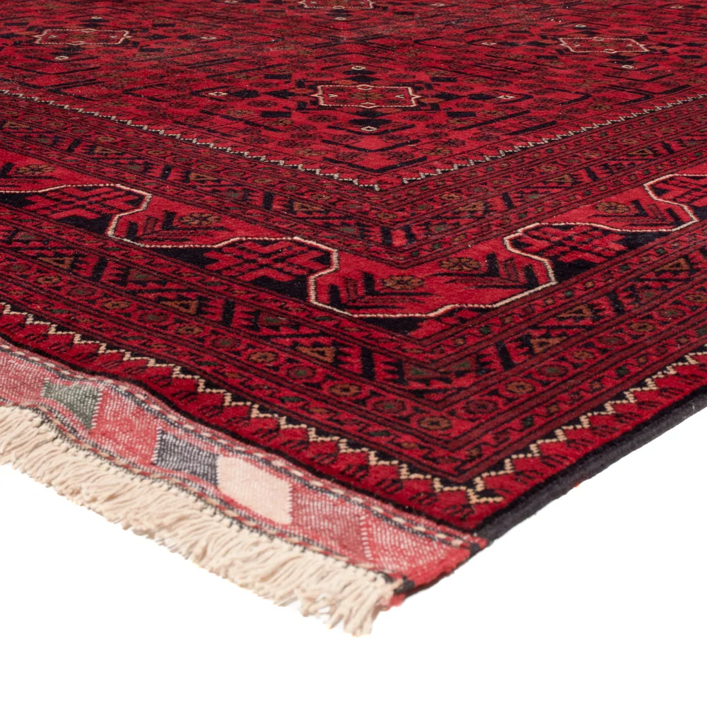 Afghanske tepper - Kunduz - 347 x 254 cm - rød