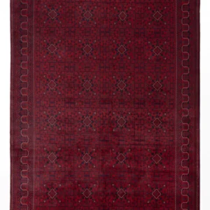 Afghanske tepper - Kunduz - 348 x 251 cm - rød
