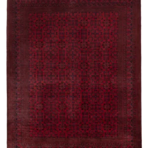 Afghanske tepper - Kunduz - 348 x 264 cm - rød