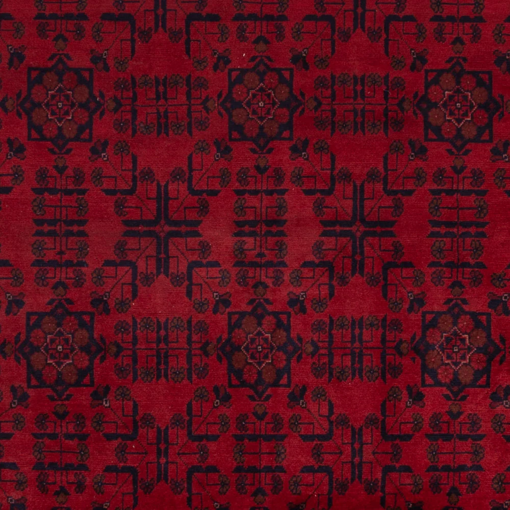 Afghanske tepper - Kunduz - 349 x 251 cm - rød