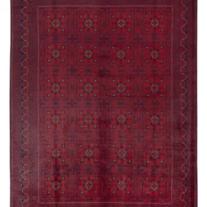 Afghanske tepper - Kunduz - 349 x 253 cm - rød