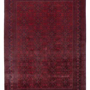 Afghanske tepper - Kunduz - 350 x 251 cm - rød
