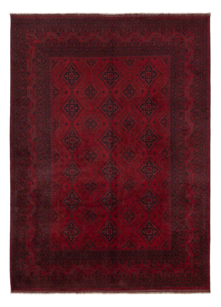 Afghanske tepper - Kunduz - 350 x 253 cm - rød