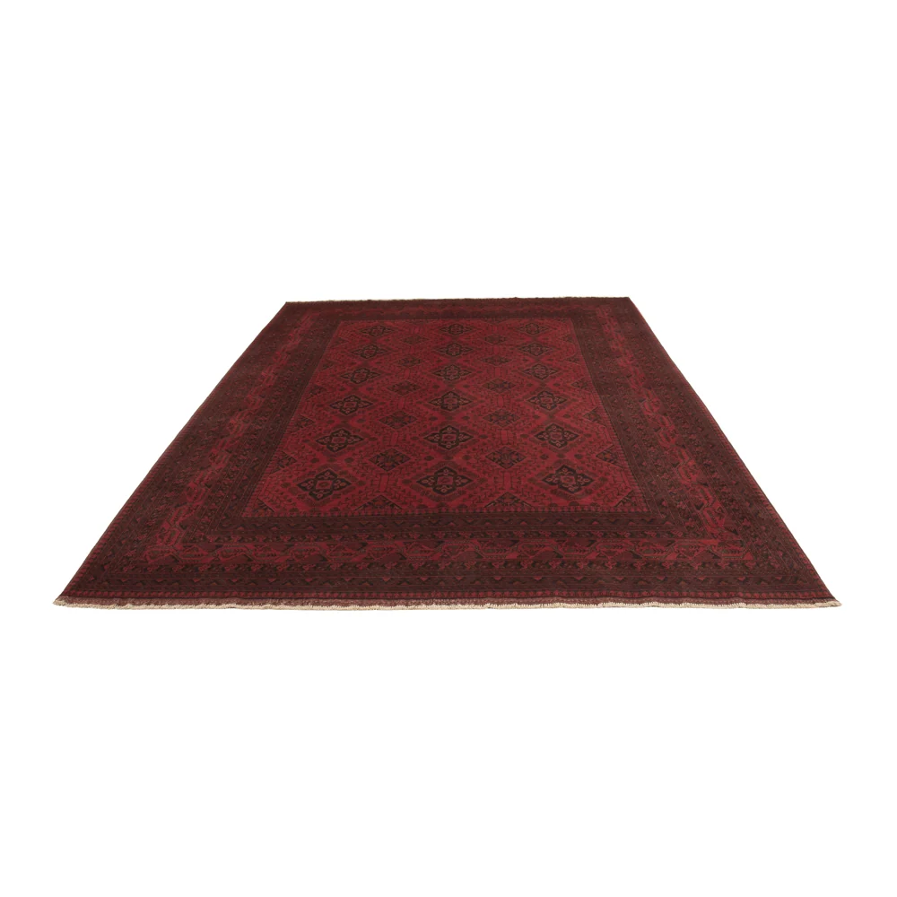 Afghanske tepper - Kunduz - 350 x 253 cm - rød