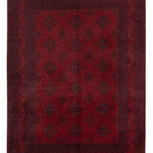 Afghanske tepper - Kunduz - 350 x 253 cm - rød
