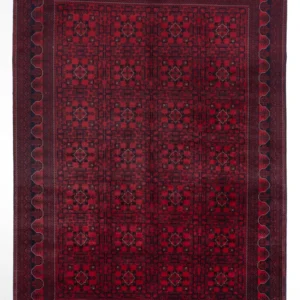 Afghanske tepper - Kunduz - 351 x 247 cm - rød