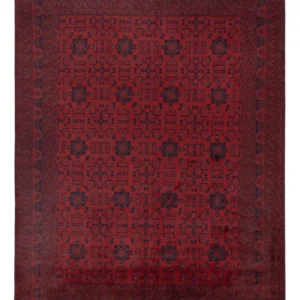 Afghanske tepper - Kunduz - 352 x 258 cm - rød