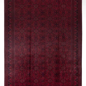 Afghanske tepper - Kunduz - 354 x 248 cm - rød