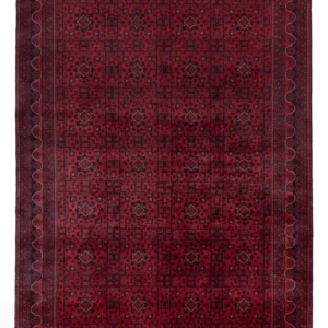 Afghanske tepper - Kunduz - 357 x 248 cm - rød