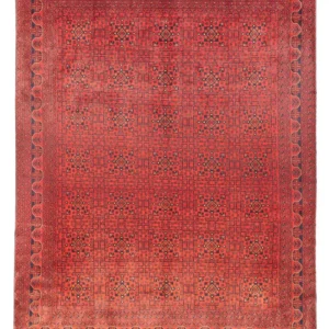 Afghanske tepper - Kunduz - 376 x 294 cm - rød