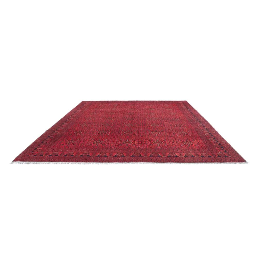 Afghanske tepper - Kunduz - 376 x 294 cm - rød