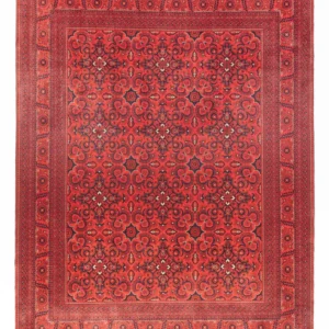 Afghanske tepper - Kunduz - 379 x 297 cm - rød