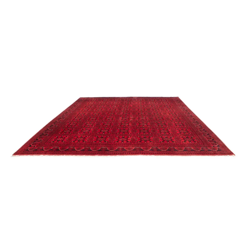 Afghanske tepper - Kunduz - 391 x 295 cm - rød