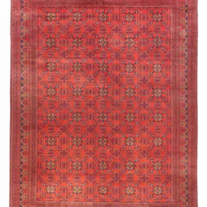 Afghanske tepper - Kunduz - 391 x 296 cm - rød