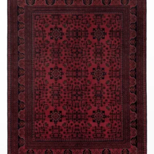 Afghanske tepper - Kunduz - Royal - 196 x 148 cm - rød