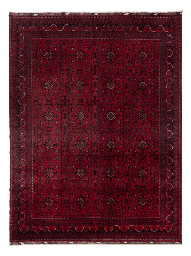 Afghanske tepper - Kunduz - Royal - 336 x 251 cm - rød