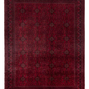 Afghanske tepper - Kunduz - Royal - 336 x 251 cm - rød