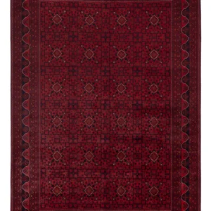 Afghanske tepper - Kunduz - Royal - 343 x 247 cm - rød