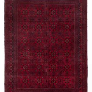 Afghanske tepper - Kunduz - Royal - 346 x 250 cm - rød