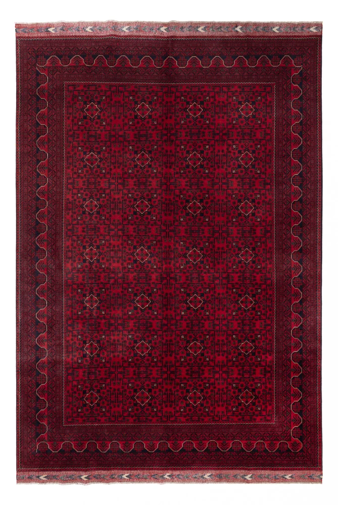 Afghanske tepper - Kunduz - Royal - 357 x 250 cm - rød