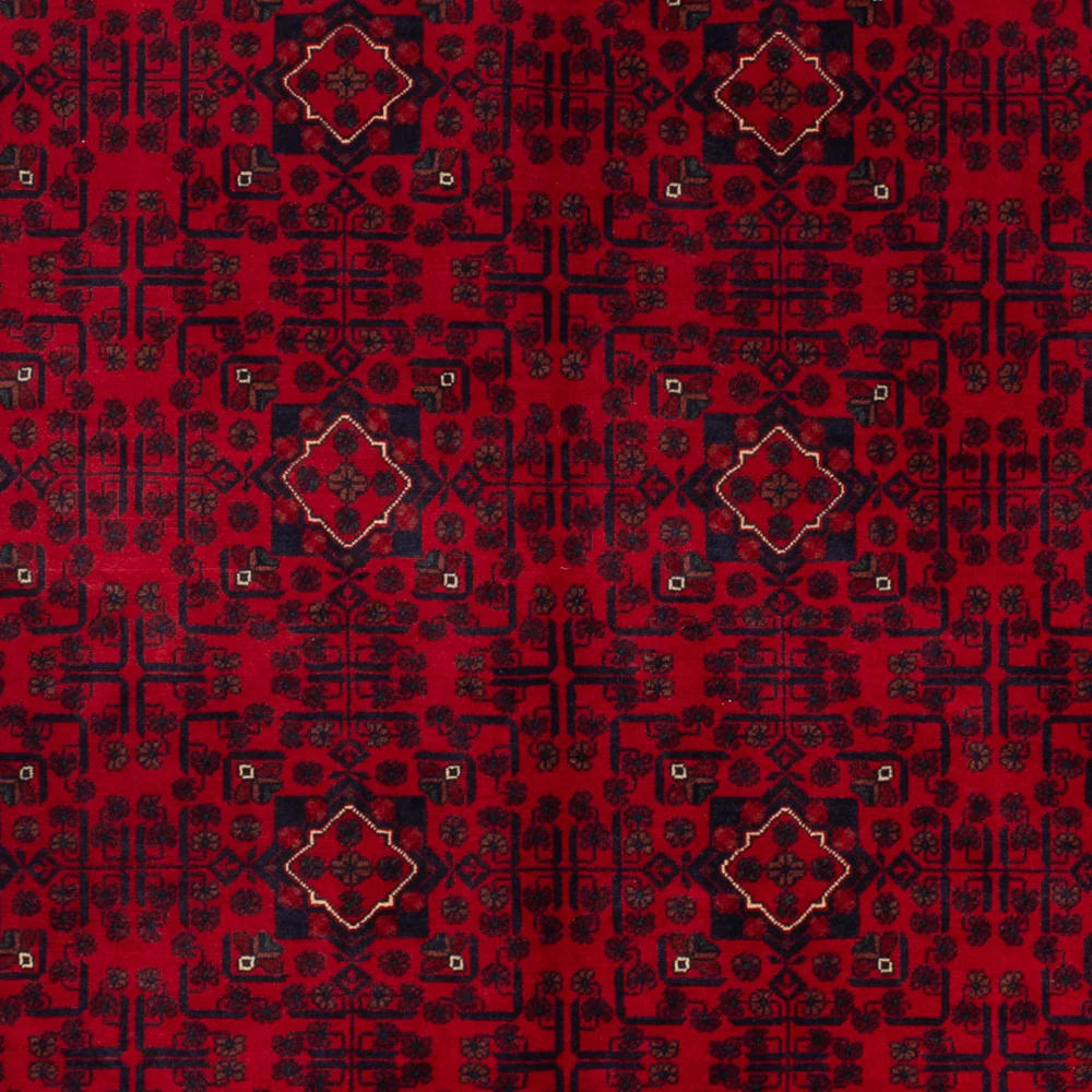 Afghanske tepper - Kunduz - Royal - 357 x 250 cm - rød