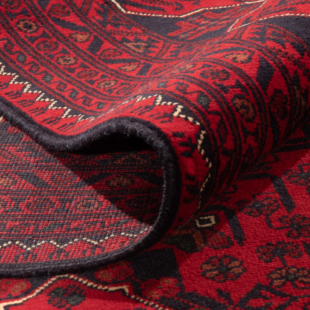 Afghanske tepper - Kunduz - Royal - 357 x 250 cm - rød