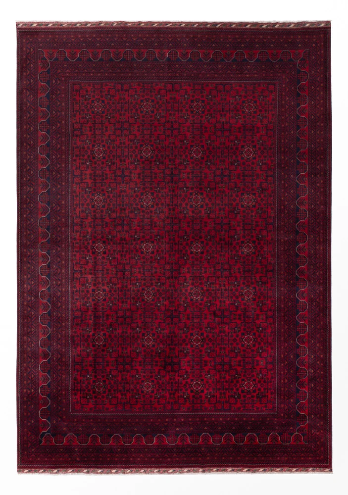 Afghanske tepper - Kunduz - Royal - 366 x 255 cm - rød