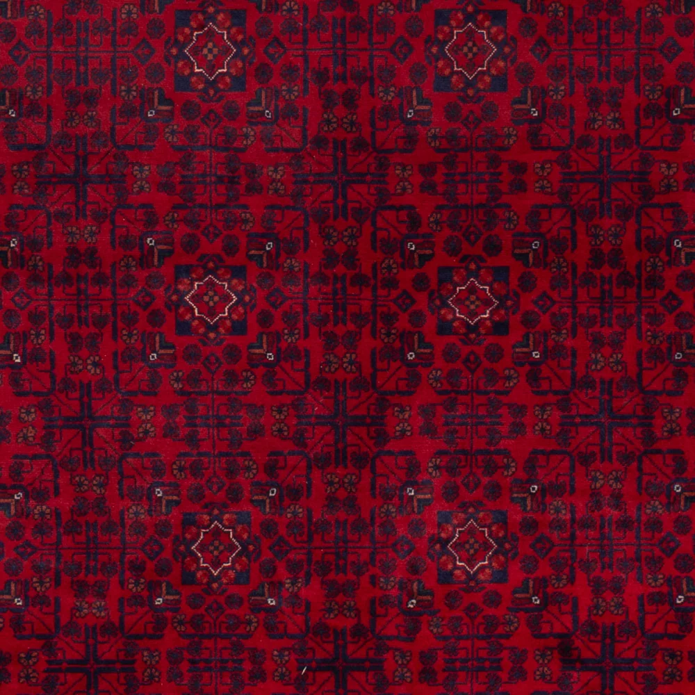 Afghanske tepper - Kunduz - Royal - 366 x 255 cm - rød