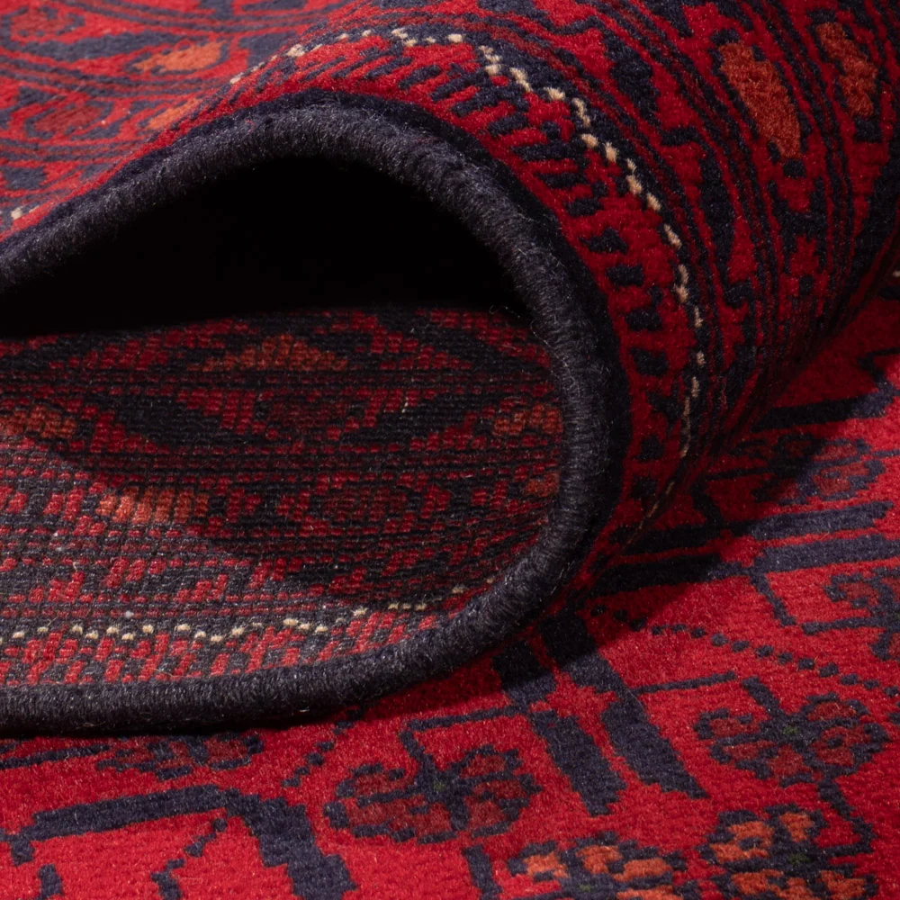 Afghanske tepper - Kunduz - Royal - 366 x 255 cm - rød