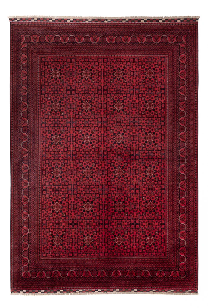 Afghanske tepper - Kunduz - Royal - 370 x 252 cm - rød