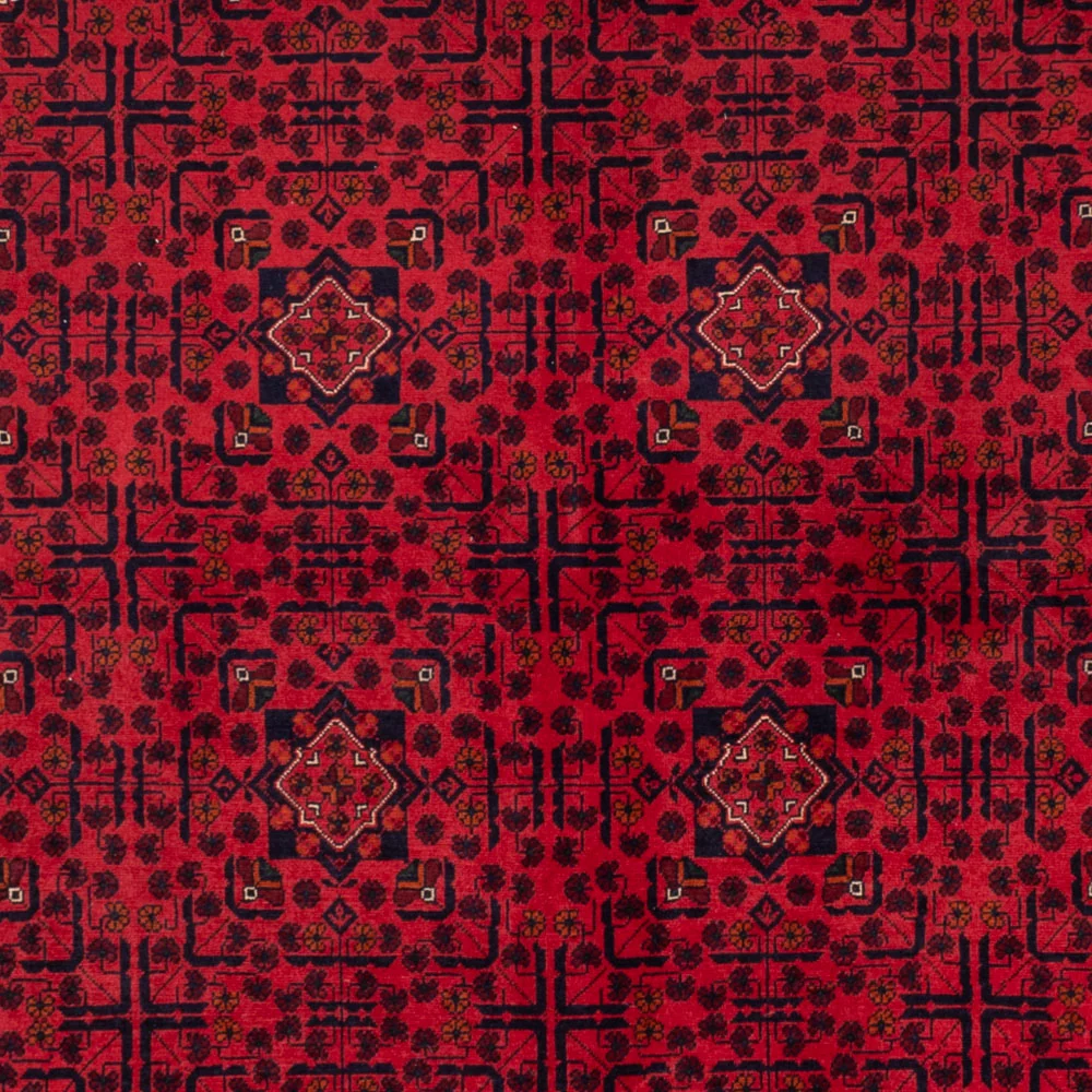 Afghanske tepper - Kunduz - Royal - 370 x 252 cm - rød