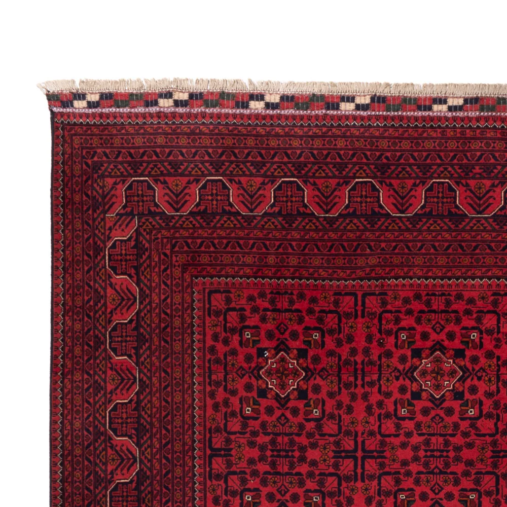 Afghanske tepper - Kunduz - Royal - 370 x 252 cm - rød