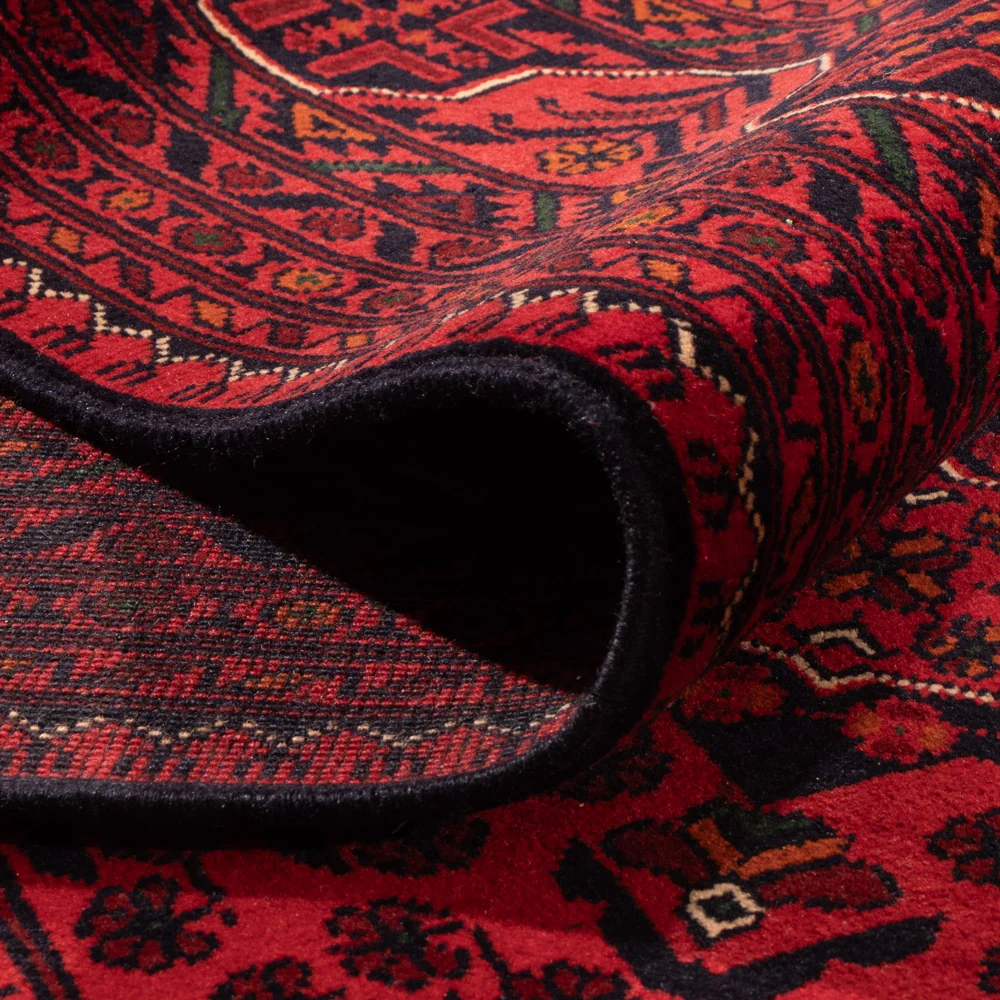Afghanske tepper - Kunduz - Royal - 370 x 252 cm - rød