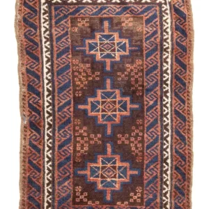 Balutsj-teppe - 103 x 58 cm - brun