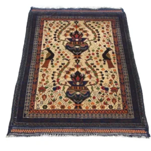 Balutsj-teppe - 115 x 80 cm - beige