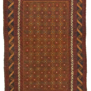 Balutsj-teppe - 125 x 79 cm - brun